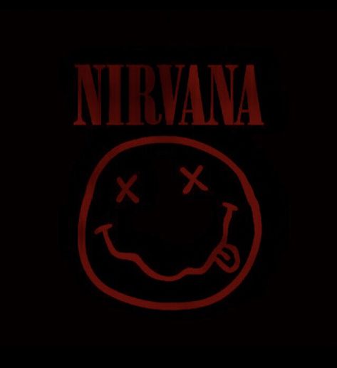 Nirvana Widget, Red Nirvana, Widget Medium, Red Aesthetic, Nirvana, App Icon, Dark Red, Collage, Red