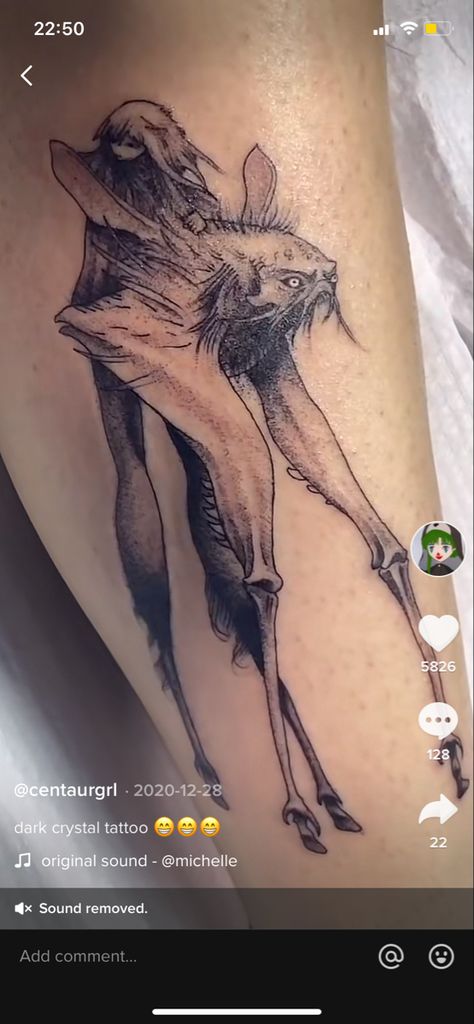 The Dark Crystal Tattoo, Dark Crystal Tattoo, Piece Tattoo, Crystal Tattoo, Back Piece Tattoo, Dark Crystal, Back Piece, The Dark Crystal, Art Tattoos