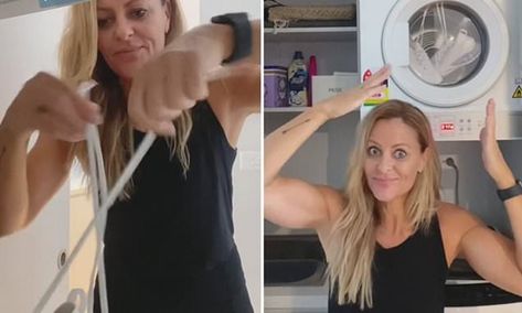 Aussie mum shares genius trick for silently drying shoes in the dryer How To Dry Sneakers In Dryer, Dust Bunny, Viral On Tiktok, Tiktok Viral, I Wish I Knew, Helpful Tips, Daily Mail, Helpful Hints, Sydney