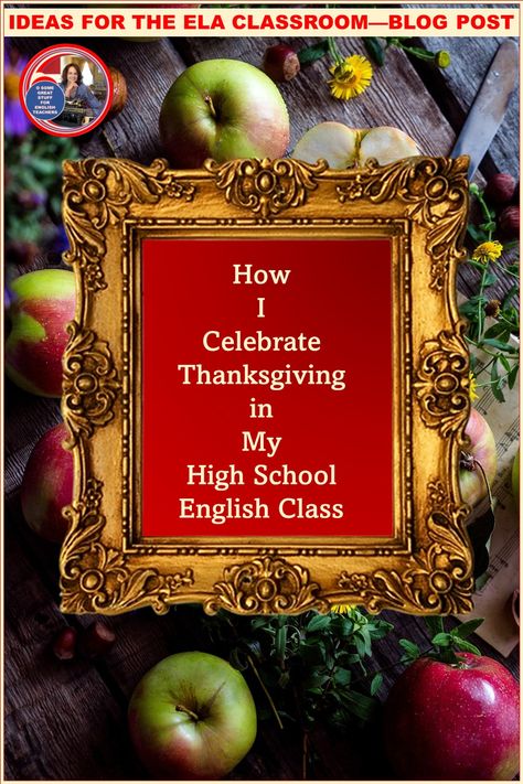 thanksExplore creative, no-prep, and stress-free ways to celebrate Thanksgiving in your high school English classes! Discover engaging activities tailored for secondary ELA in this insightful blog post. Enjoy a feast of knowledge and inspiration with our free resources designed to ease your teaching journey. Read today and visit to browse resources and download free teaching materials. Thanksgiving Activities For High School, Thanksgiving Acrostic Poem, Thanksgiving Homeschool, Homeschool Thanksgiving, Thanksgiving Lesson Plans, Poem Activities, Thanksgiving Poems, Thanksgiving Songs, Thanksgiving Lessons