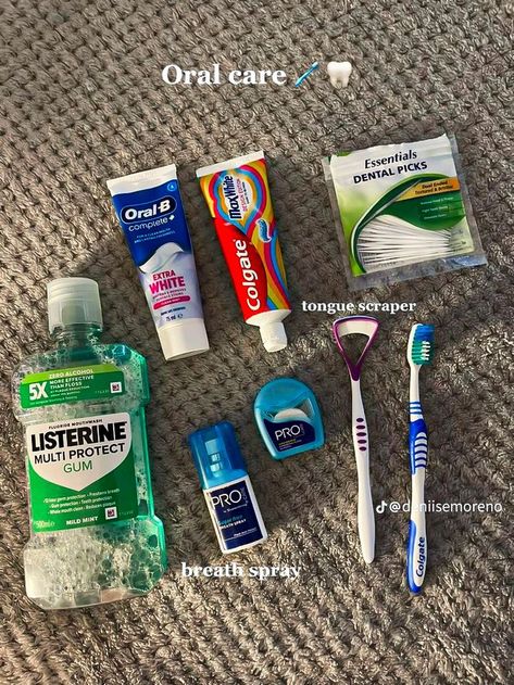 . #healthteeth #dentalhealthcare Mouth Hygiene Products, Look Fresh All Day Tips, Mouth Care Products, How To Make Your Mouth Smell Good, Mouth Hygiene Routine, Mouth Wash Aesthetic, Mouth Care Routine, How To Make Breath Smell Good, How To Make Your Breath Smell Good