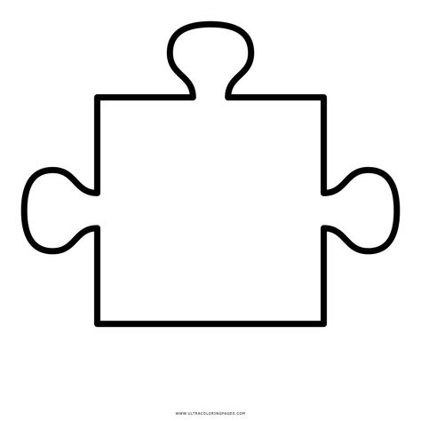 Pezzo Del Puzzle Disegni Da Colorare - Ultra Coloring Pages Puzzle Coloring Pages, Puzzle Piece Template, Church Bulletin Boards, Free Puzzles, Kindergarten Learning Activities, Reading Logs, Printable Puzzles, Kindergarten Crafts, Kindergarten Learning