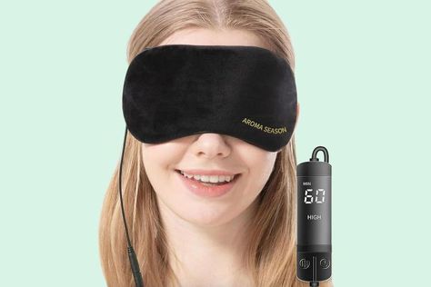 I’ve Suffered From Migraines for 10+ Years, but This $20 Hack Relieves the Pain Warm Compress, Sleep Therapy, Silk Eye Mask, Natural Contour, Eye Pillows, Dry Eyes, Real Simple, Sleep Mask, Migraine