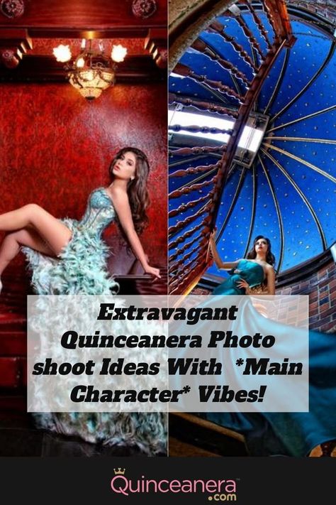 Having a photo shoot for your quince is a must! Although, that doesn’t mean that we have to take the same old boring quinceanera picture. Photo Taking Ideas, Quinceanera Picture Ideas, Quinceanera Portraits, Quinceanera Photo Shoot, Quinceañera Photoshoot Ideas, Main Character Vibes, Quinceanera Pictures, Quinceanera Photoshoot, Character Vibes