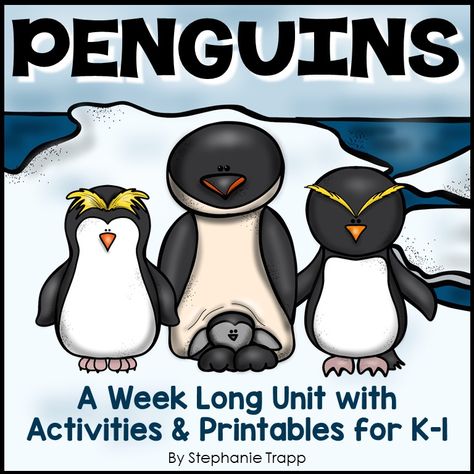 Penguin Inquiry Kindergarten, Penguin Lessons For Kindergarten, Penguin Unit For Kindergarten, Penguin Stem Activities, Penguin Stem, Attic Animals, Penguins Kindergarten, Penguin Preschool, Science Kindergarten