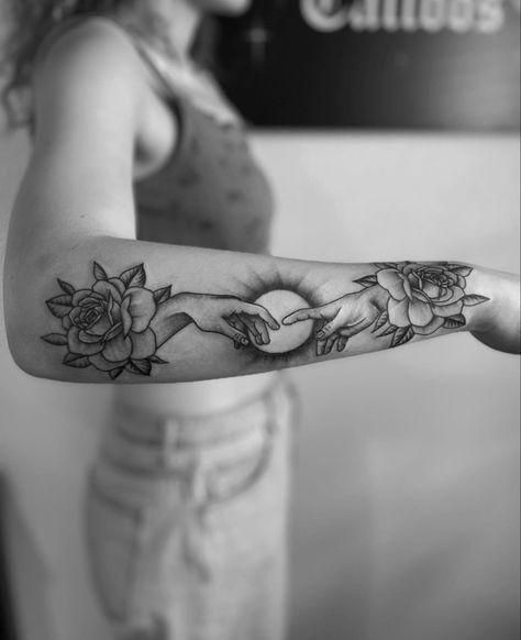 Michaelangelo Tattoos, Lace Rose Tattoos, Michelangelo Tattoo, Sleeve Ideas, My Tattoo, Body Is A Temple, Sleeves Ideas, Well Decor, Rose Tattoos