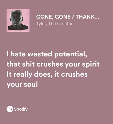 Tyler The Creator Lyrics, Lyrics To Songs, Some Lyrics, Notion Icons, Ceelo Green, Relatable Lyrics, Rap Lyrics Quotes, Meaningful Lyrics, Spotify Lyrics