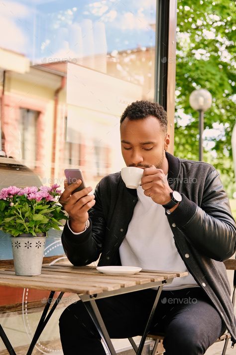 Drinking Coffee Aesthetic, Guy Drinking Coffee, Coffee Shoot, Man Drinking Coffee, Reference Study, Medium Close Up, Coffee Lifestyle, Coffee Photo, Coffee Aesthetics