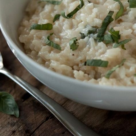 Goat Cheese Risotto Risotto Recipes Cheese, Goat Cheese Risotto, Cheese Risotto, Best Risotto, Goat Milk Recipes, Whats Gaby Cooking, Goat Cheese Recipes, Dinner Party Menu, Risotto Recipes