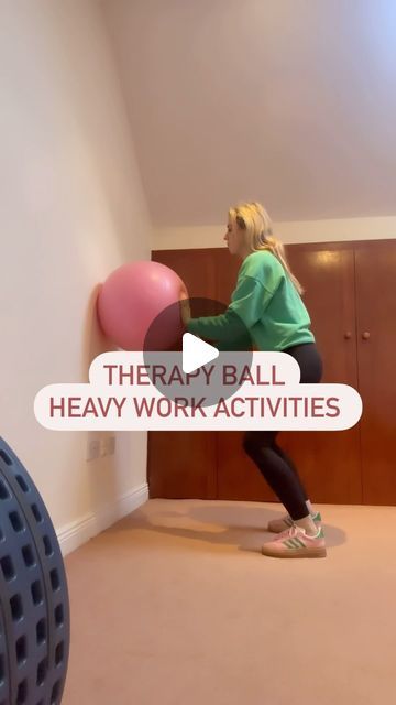 Aoife Costello on Instagram: "Apart from helping your child develop proprioception and body awareness, heavy work activities are very regulating and can help your child’s body feel more organised. Please share any strategies below you find helpful ⬇️  #autismawareness #sensoryfriendly #neurodiverse #neurodiversity #neurodivergent #adhd #coordination #motorskills #dcd #dyspraxia #teacher #teachersofinstagram #sensoryintegration #play #outdoorplay #occupationaltherapy #children #kids #finemotorskills #grossmotorskills #handwriting #concentration #otabc #sensorydiet #balance #handwriting #sensoryprocessing #autism #autistic #autismacceptance" Heavy Work Occupational Therapy, Body Awareness Occupational Therapy, Interoception Activities For Kids, Proprioceptive Activities For Kids, Heavy Work Activities For Kids, Occupational Therapy Activities For Kids, Heavy Work Sensory, Body Awareness Activities, Dyspraxia Activities