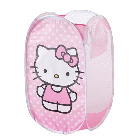 Hello Kitty Pop, Kids Hamper, Kitty Room, Hello Kitty Decorations, Hello Kitty Bedroom, Soft Kidcore, Hello Kitty Rooms, Charmmy Kitty, Goth Home