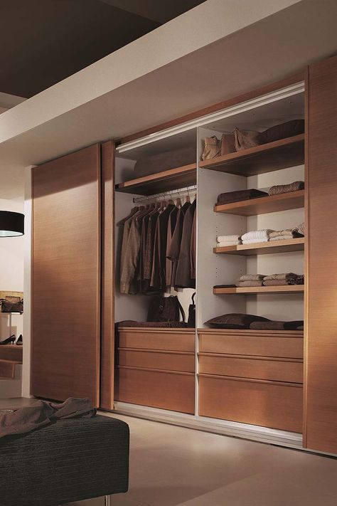 A Walk In Closet, Sliding Door Wardrobe Designs, Wardrobe Design Modern, Bedroom Wardrobe Design, Clothes Cabinet, Bedroom Cupboards, Closet Design Layout, Modern Cupboard Design, Wardrobe Door Designs