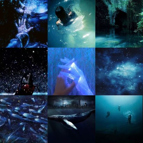 Fantasy Moodboard, Make Your Own Character, Theme Pictures, Monster Theme, Mood Board Inspiration, Color Palette Design, Mood Board Design, Underwater World, Sea Animals