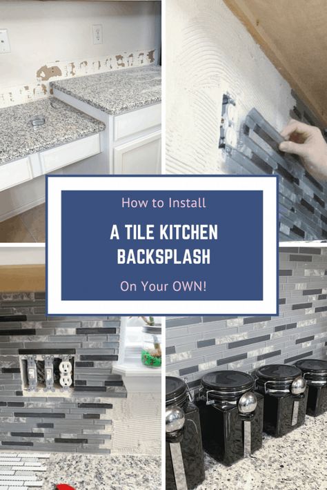 #ad DIY home renovations do not have to be difficult.  Check out how #flooranddecor helped make our dreams a reality and learn how to install a tile kitchen backsplash on your own Diy Home Renovations, Tile Kitchen Backsplash, Showroom Decor, Kitchen Decor Inspiration, Mosaic Tile Backsplash, New Countertops, Diy Kitchen Renovation, Tile Edge, Tile Kitchen