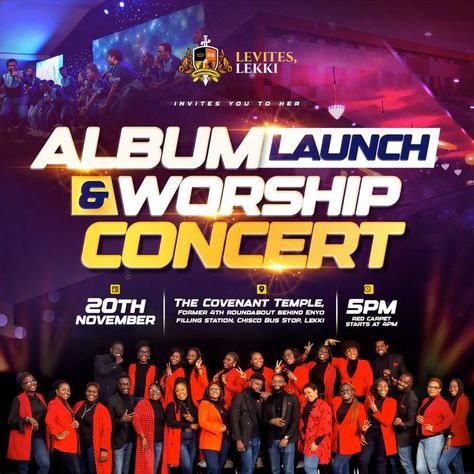 Worship Concert, Happy Birthday Invitation Card, Church Marketing, Concert Flyer, Filling Station, Social Media Banner, Bus Stop, The Covenant, Choir