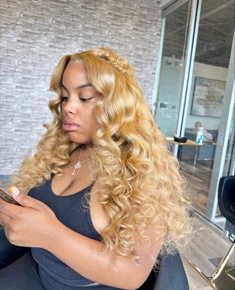 Honey Blonde Lace Front Wigs, 27 Honey Blonde, Extensions Eyelash, Frontal Hair, Hair Body Wave, U Part Wig, Lace Frontal Wigs, Blonde Lace Front Wigs, Lace Front Wigs Human Hair