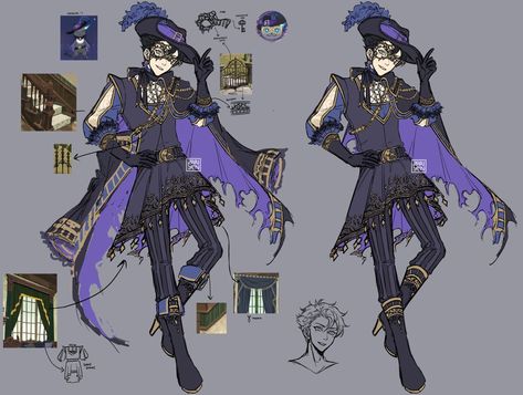 Glorious Masquerade, Masquerade Outfit Ideas, Villain Clothing, Masquerade Outfit, Magic Crystal, Disney Villains Art, Disney Boys, Anime Inspired Outfits, Manga Books