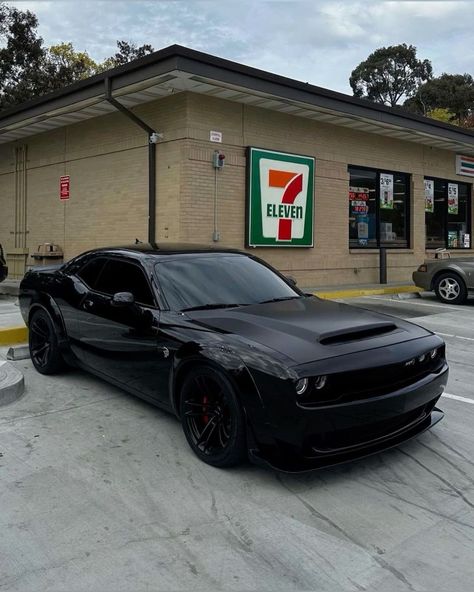 Challenger Aesthetic, Matte Black Dodge Challenger, Dodge Challenger Aesthetic, Dodge Challenger Wallpapers, Cars Matte Black, Srt Dodge Challenger, Black Dodge Challenger, Blacked Out Cars, Dodge Challenger Black