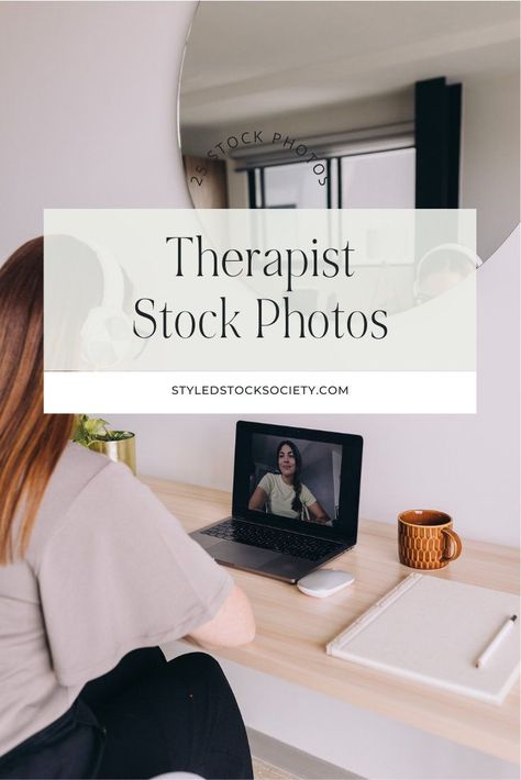 Counseling stock photos | telemedicine / virtual therapy stock photography by Styled Stock Society Counselling Photos, Counseling Aesthetic, Therapy Pictures, Linkedin Background Photo, Brand Shoots, Marital Counseling, Linkedin Background, Brand Photography Inspiration, Therapist Office