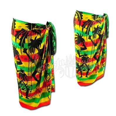 Rasta and Reggae Rastaman Sarong Rasta Fashion, Rasta Party, Jamaican Clothing, Reggae Party, Rasta Style, Caribbean Outfits, Rasta Clothes, Caribbean Fashion, Reggae Style