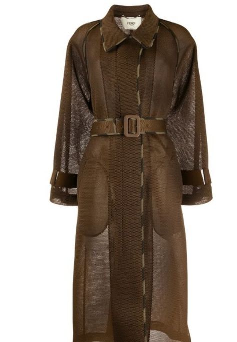 Fendi Clothing, Classic Trench Coat, Belted Trench Coat, Ann Demeulemeester, Fashion 2020, Trench Coats, Coat Dress, World Of Fashion, Stella Mccartney