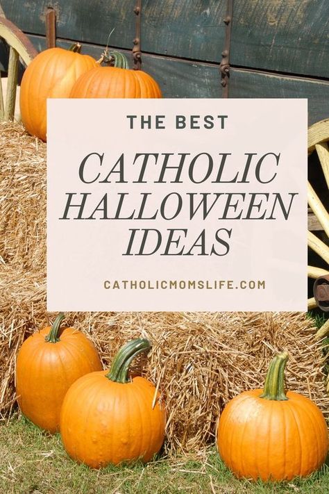 Catholic Halloween, Catholic Kids Activities, Catholic Feast Days, Catholic Holidays, Saint Feast Days, Souls Day, Moms Life, Christian Halloween, Catholic Decor