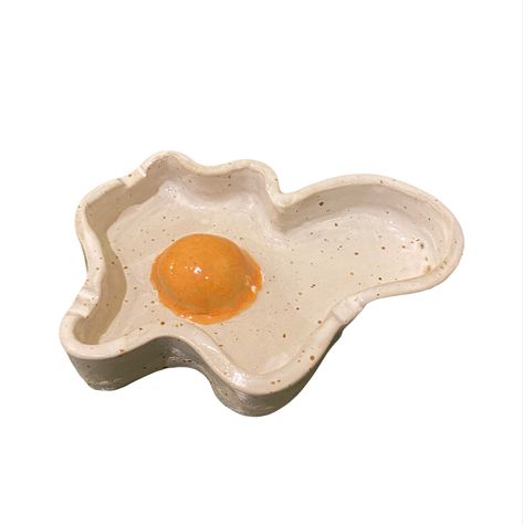 Handmade ceramic egg ashtray for sale. . . #ceramics #art #weird #weirdcore #homedecorideas #homedesign #ashtray #giftideas #eggs #clay #pottery Home Made Ashtray, Ceramic Ashtray Aesthetic, Weird Ashtrays, Egg Ashtray, Handmade Ashtray Clay, Diy Clay Ashtray Ideas, Clay Ashtray Diy, Clay Ash Tray Ideas, Ceramic Ashtray Handmade