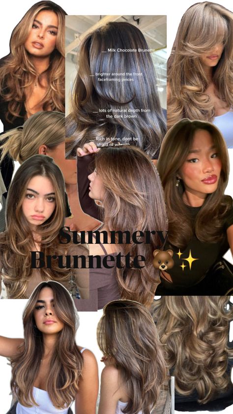 Hair Color For Brown Skin Asian, Best Fall Hair Colors, Hair Color For Brown Eyes, Hair Colors To Try, Hair Color For Brown Skin, So Sleepy, Hairstyle Examples, Hair Inspiration Long, Brown Hair Inspo