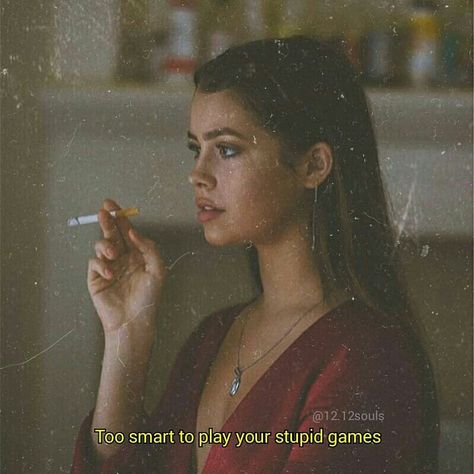 Muito inteligente para jogar jogos estúpidos The Other Side, A Woman, Screen, Feelings, Tumblr, Quotes