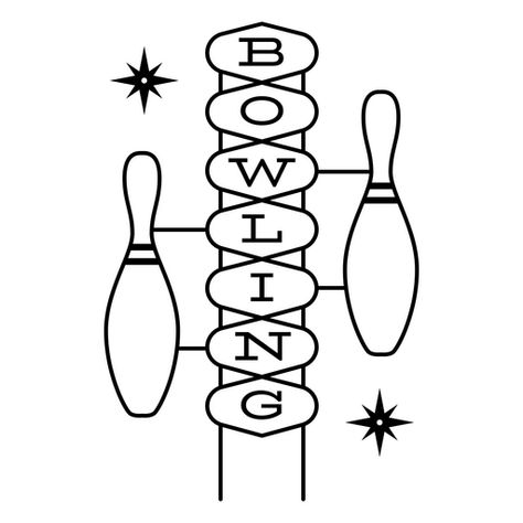 Bowling Pin Drawing, Bowling Svg Files Free, Bowling Sayings, Bowling Drawing, Bowling Clipart, Cheer Posters, Free Wedding Cards, Mini Bowling, Bowling T Shirts