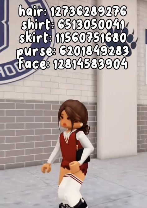 School Fit Berry Ave, School Outfit Codes Bloxburg, Berry Ave School Uniform Codes, Berry Avenue School Codes, School Codes Berry Ave, Bloxburg School Uniform Codes, Roblox School Uniform Codes, Roblox Uniform, Berry Avenue Codes School Uniform