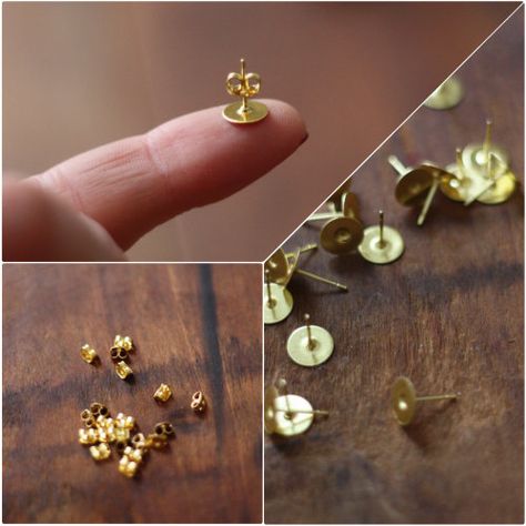 Earring Making Tutorials, Diy Earrings Studs, Earring Video, Studs Diy, Diy Wire Earrings, Trip To Nyc, Copper Diy, Diy Posts, Jewelry Pearl