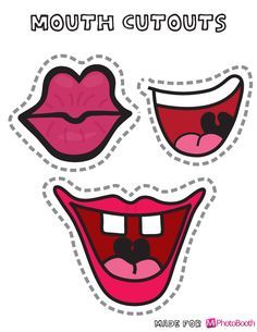 silly mouth props Props For Photobooth, Photo Booth Props Free, Silvester Diy, Photo Boots, Photobooth Props Printable, Photobooth Props, Photos Booth, Booth Props, Photo Booth Backdrop