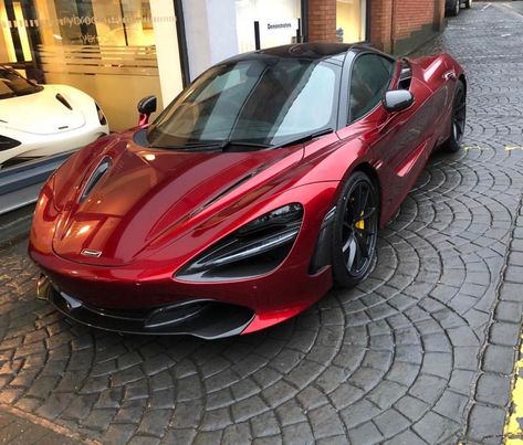 McLaren 720S painted in Volcano Red Photo taken by: @woppum on Instagram Red Mclaren 720s, Key Bowl, Mclaren 720s, Mclaren Cars, New Sports Cars, Exotic Sports Cars, Stance Nation, Super Luxury Cars, Italian Cars