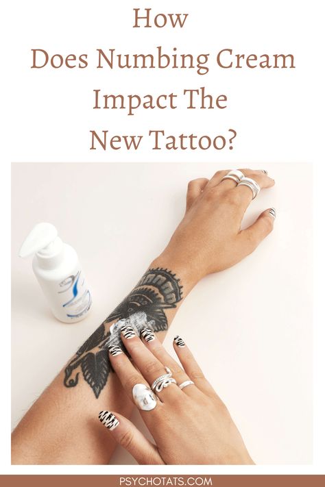 Numbing Cream Impact The New Tattoo Numbing Cream For Tattoos, Tattoo Preparation, Tattoo Numbing Cream, Painless Tattoo, Tattoo Guide, Tattoo Cream, Numbing Cream, Healing Tattoo, Diy Tattoo