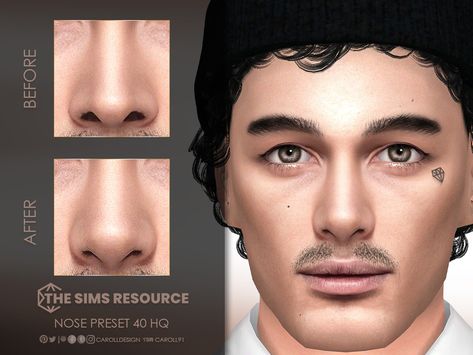 The Sims Resource - Nose Preset 40 HQ Living Room Sims 4, Cc Makeup, Straight Nose, Sims 4 Anime, Skin Details, Sims 4 Cc Makeup, Sims 4 Teen, Sims 4 Cas, Sims 4 Clothing