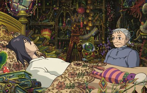 Howl's Moving Castle Howls Moving Castle Wallpaper, Howl's Moving Castle Howl, Art Studio Ghibli, Howl Pendragon, 하울의 움직이는 성, Ice Fantasy, Castle Rooms, Howl And Sophie, Howl's Moving Castle