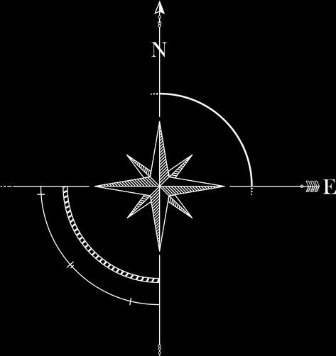 Modern Compass - White - Find your own way! Compass Design Graphics, Compass Logo Aesthetic, Compass Concept Art, Compass Icon Aesthetic, Compass Graphic Design, Compass Design Art, Compass Aesthetic, Compass Embroidery, Compass Graphic