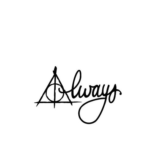 Easy Harry Potter Tattoos, After All This Time Always Tattoo, Harry Potter Always Tattoo, Always Harry Potter Tattoo, Hari Poter, Harry Potter Tattoo Unique, Always Hp, Harry Potter Quotes Tattoo, Harry Potter Tattoo Sleeve