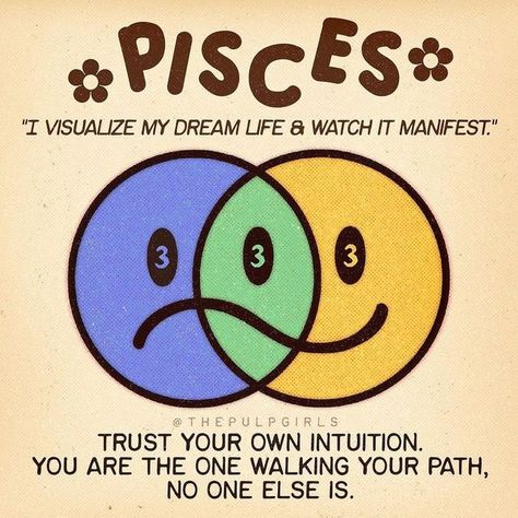 Third Eye Kingdom 👁 👑 on Instagram: "Pt 1. Via: @thepulpgirls" Pisces Eyes, Pisces And Aquarius, Pisces Quotes, Astrology Art, 12 Signs, Pisces Facts, 12 Zodiac Signs, Pisces Zodiac, Bedroom Art