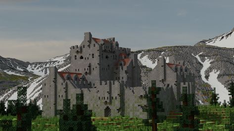 Medieval Castle Layout, Minecraft Medieval Castle, Minecraft Castle Designs, Castle Layout, Chateau Medieval, Minecraft Castle, Minecraft Medieval, Minecraft Plans, Minecraft Construction