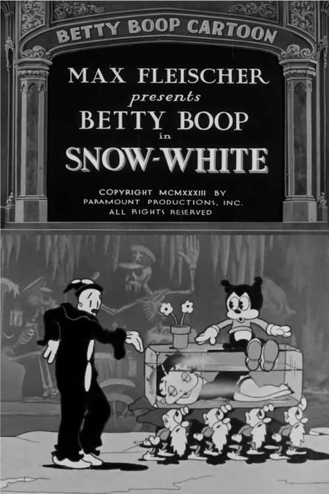 Magic Mirror, Betty Boop, The Movie, Snow White, Mirror, White