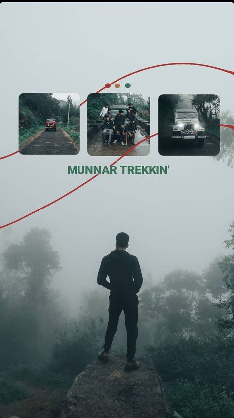 Munnar Instagram Story, Trek Instagram Story Ideas, Instagram Travel Story Ideas, Travel Story Instagram, Trek Aesthetic, Travel Instagram Stories, Instagram Highlight Covers Icons, Instagram Story Ads, Aesthetic Creative