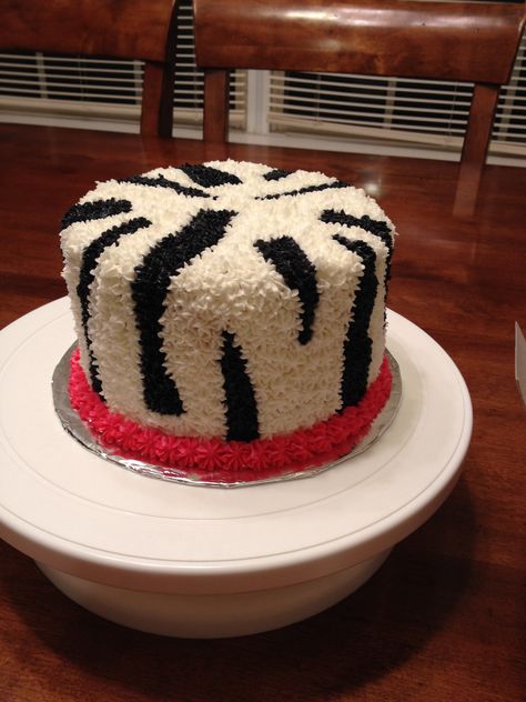 Zebra print smash cake. Zebra Smash Cake, Smash Cake, Cake Smash, Zebra Print, Cake Pops, 1st Birthday, Cake Decorating, Cake, Birthday