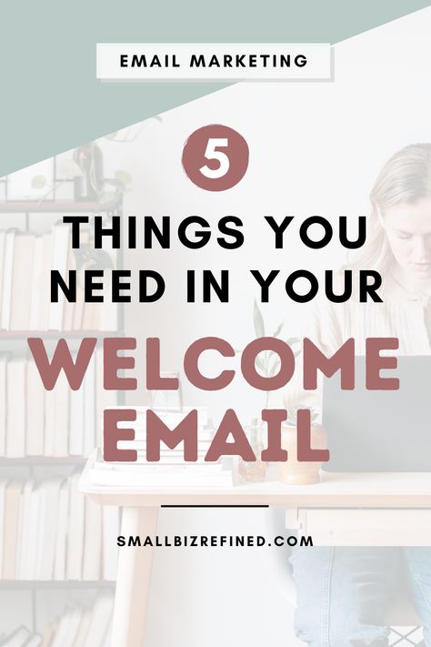 Your welcome email (or email sequence) is your opportunity to make a good first impression with your email list. Here are 5 things you need to include! These email marketing tips will help you grow your online business and keep your subscribers engaged. Email Marketing Tips, Email Marketing Ideas, Email Sequence, Welcome Emails, Your Welcome, Email Marketing Template, Email Automation, Email Marketing Design, Email List Building