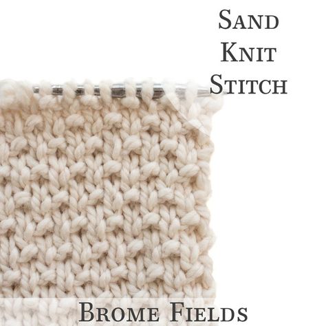 Learn how to knit the Sand Knit Stitch in this Video Tutorial. This is one of my favorite knit stitches! Stitch Videos, Beginner Knit, Quotes Workout, Diy Blanket, Woman Workout, Rowing Crew, Advanced Knitting, Knit Stitches, Side Stitch