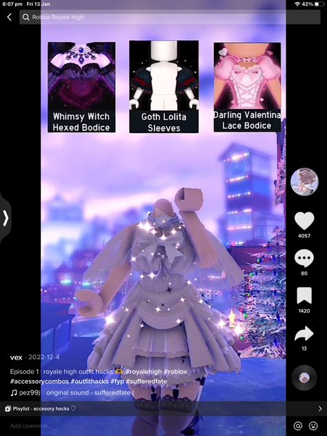 Blue Royale High Outfit, Roblox Matching Outfits, High Tips, Vine Decal, Royal High Roblox Outfits Boy, Rh Hacks, Roblox Avatar Ideas, Roblox Matching, Royals High