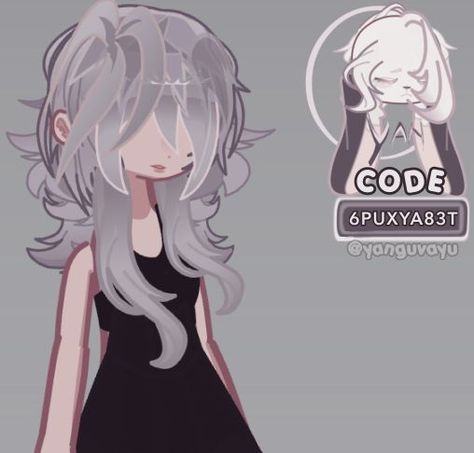 Do people even like my new style brah i dont wanna go back to that old UGLY stylee WwaaWaa!! Code Gacha Club, Gacha Life 2 Hair, Gacha Life 2 Codes, Code Gacha, Gl2 Codes, Gacha Base Poses Cute, Gacha Codes, Frizz Hair, Life Code