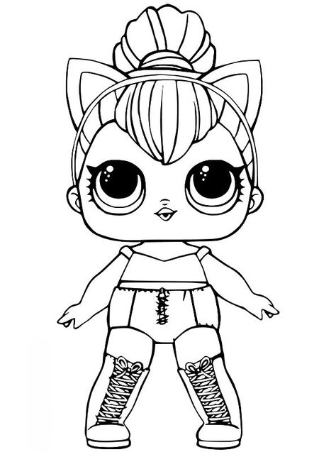 Coloring Page: L.O.L. SURPRISE DOLLS coloring pages Animals Free Printable, Dolls Coloring Pages, Doll Coloring Pages, Lol Coloring Pages, Lol Coloring, Kids Printable Coloring Pages, Lol Birthday, Lol Party, Barbie Coloring