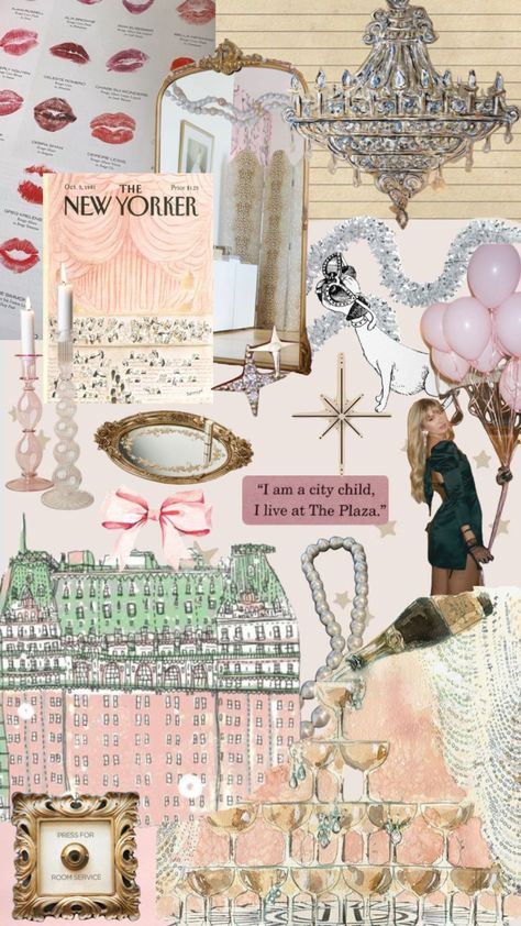 Edm Ideas, Eloise At The Plaza, Pink Glam, Bachelorette Trip, New York Aesthetic, Fashion Aesthetics, Plaza Hotel, Princess Aesthetic, Christmas Tea